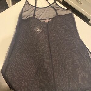 Victoria’s Secret sheer lace chemise. Size M.